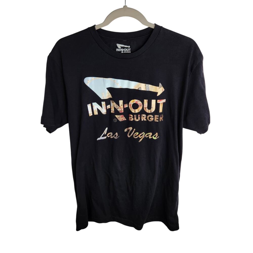 In-N-Out Burger Las Vegas T-Shirt‎ Large Black